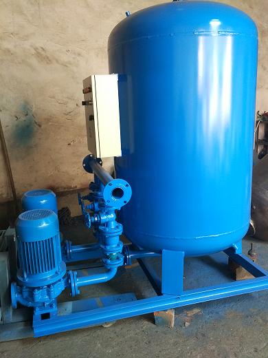 石家庄市公安局新建三所项目-定压补水装置-电子水处理器-软化水设备发货现场