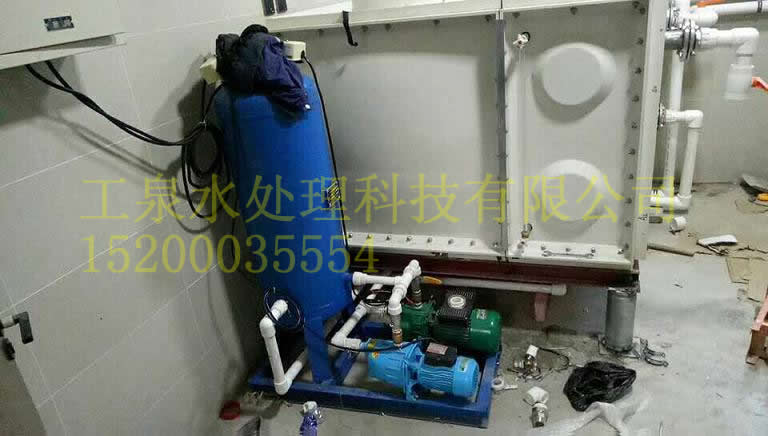 北京定压补水设备安装现场